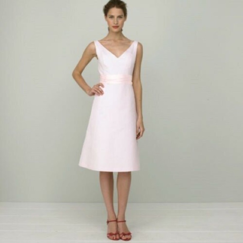 JCrew Lynsdsey Dress in navy